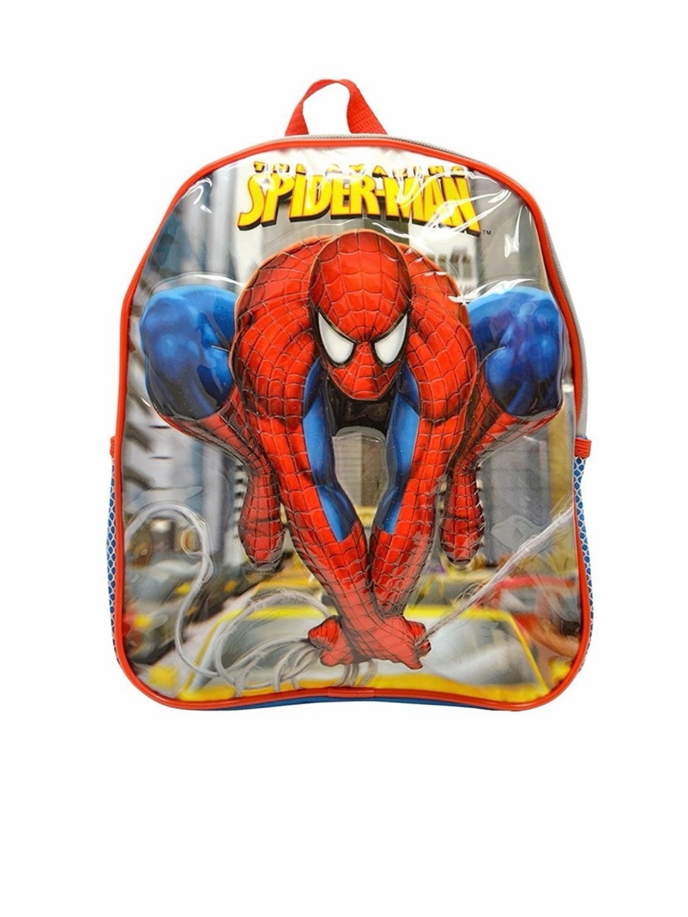 Spider-Man Mini 11inch Graphic Kids Backpack - Red & Blue